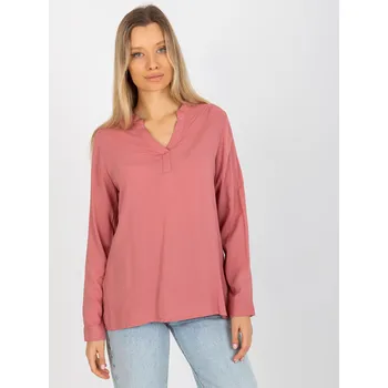 Dámská košile Blouse-D73761M11081A-dark pink Sublevel růžová 3296177