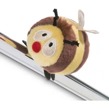 Dekorativní magnet Vyrobce Plyšový magnet "včela" - 4 x všitý magnet