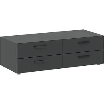 Šatní skříň BASIC KOMODA 4S