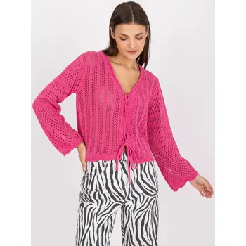 Oblečení a móda Sweater-LC-SW-0228.21P-Dark Pink RUE PARIS fuchsiová 3294980