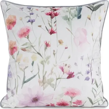 Povlečení Povlak na polštář VELVET 152 bílý / růžový