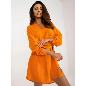 Dámské oblečení Dress-TW-SK-BI-2021977.00-orange Och Bella oranžová 3297194