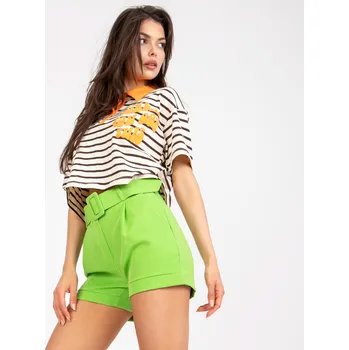 Dámské kraťasy Shorts-DHJ-SN-15776.01P-light green Italy Moda světle zelená 3295028