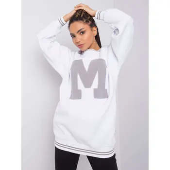 Dámská mikina Sweatshirt-DS-BL-1123.18-white RUE PARIS bílá 3299924