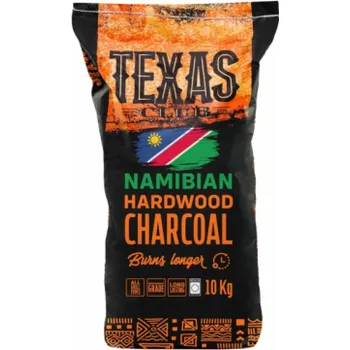 TEXAS NAMIBIAN PREMIUM DŘEVĚNÉ UHLÍ 10KG
