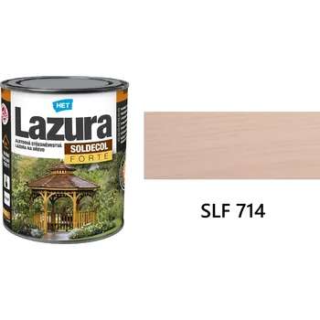 barva a nátěr na dřevo HET SOLDECOL Lazura FORTE středněvrstvá lazura na dřevo 2.5 l SLF-714