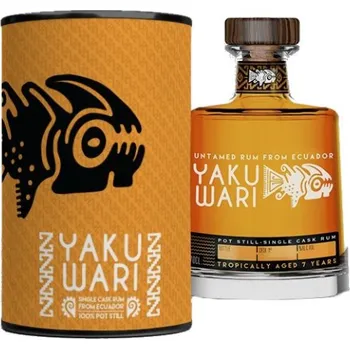 Rum Yaku Wari single cask rum batch. 13 untamed Ecuador rum 48% 0,7l