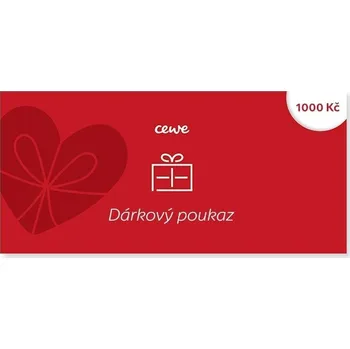 Dárkový poukaz 1000 Kč na CEWE fotoslužby