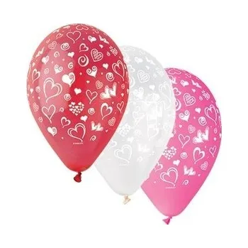 Balónek Nafukovací balónky Srdce 5ks