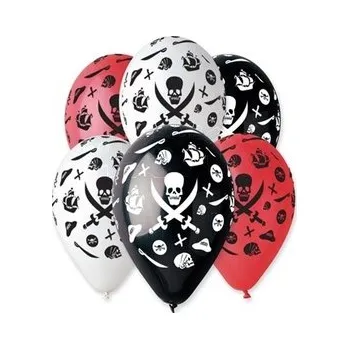 Balónek Nafukovací balónky Piráti 5ks