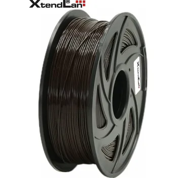 3D tisk XtendLan filament PETG černý Plastické vlákno, pro 3D tisk, PETG, průměr 1,75mm, hmotnost materiálu 1kg, černé 3DF-PETG1.75-BK 1kg