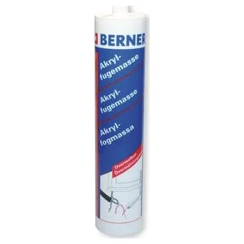 Tmel BERNER Akrylový tmel 310ml - bílá