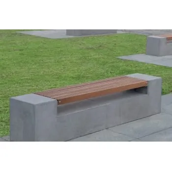 Betonová forma DITON lavice patriot sedák dřevo 200/40/45 - PŘÍRODNÍ