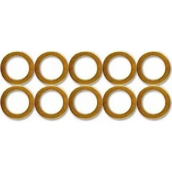 Matice HEL Měděné podložky - 11 mm, 7/16 10 ks