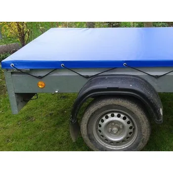 Přívěs k motorovému vozidlu Plachta na přívěsný vozík AGADOS HANDY 8, 28 modrá (modrá barva)