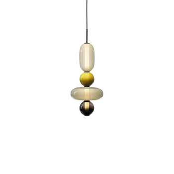 Bomma Luxusní LED závěsné svítidlo Pebbles Small bez baldachýnu Konfigurace: Konfigurace 10