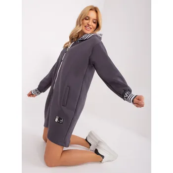 Dámská mikina Sweatshirt-RV-BL-9225.96P-graphite RELEVANCE šedá 3298294