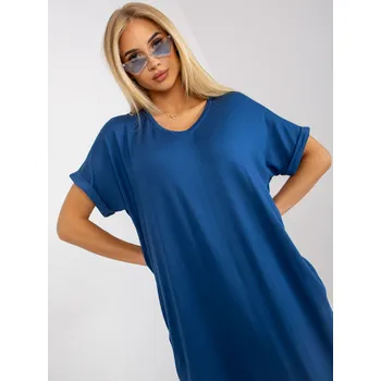Dámské oblečení Dress-TW-SK-OB031.11-dark blue Och Bella modrá 3295046