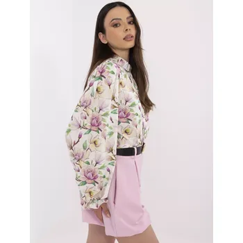 Dámská halenka Vzorovaná halenka s květinovým motivem LAKERTA růžová 3329817