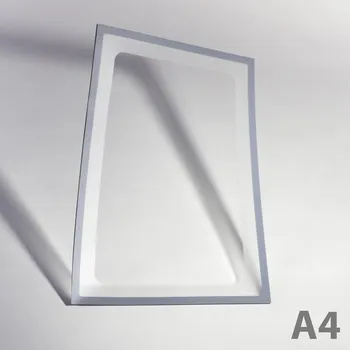 Kancelářský nábytek Magsy Magnetická kapsa A4 s výřezem - šedá Počet kusů: 5 ks