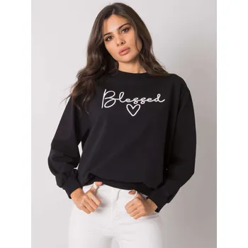 Dámská mikina Sweatshirt-RV-BL-7212.23P-black RUE PARIS černá 3293597