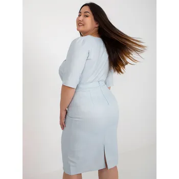 Dámská sukně Skirt-LK-SD-506697.95-Light Blue LAKERTA šedá 3297482