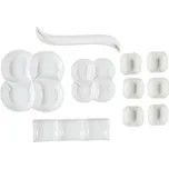 Sada 10 nádobí na servírování předkrmů bílá