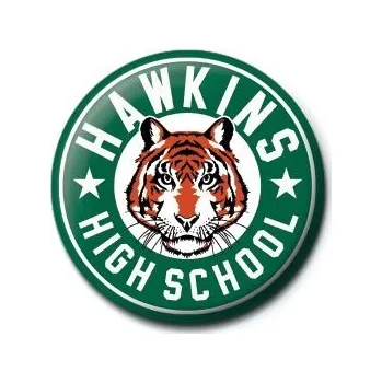 Placka Stranger Things - Hawkins High School