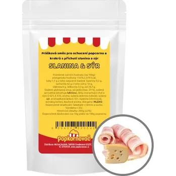 Popcorn Příchuť na popcorn Slanina a sýr (200g)