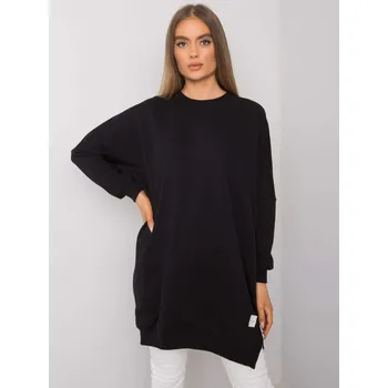 Dámské šaty Dress-RV-SK-7216.95-black RUE PARIS černá 3293158
