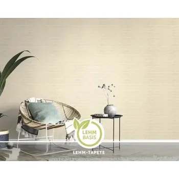 Vliesová tapeta jílová motiv kamene přetíratelná 10,05 x 0,53 m