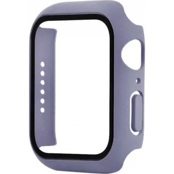 Příslušenství k chytrým hodinkám Ochranné pouzdro s tvrzeným sklem pro Apple Watch 10 46mm Barva: Fialová, Typ: 20
