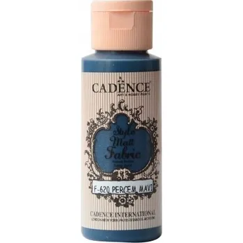 Speciální výtvarná barva Klasická textilní barva Style Matt Fabric 50ml - tm.modrá tufis -