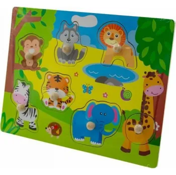 Puzzle EURObaby ZAB PUZZLE 30X22 SAFARI
