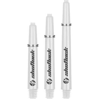 Příslušenství pro šipky Násadky Shot Lock - Medium 47mm - Bílá (SM3908-M)