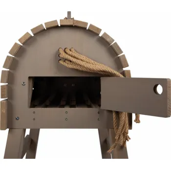 Odrážedlo small foot Dřevěný koník šedý