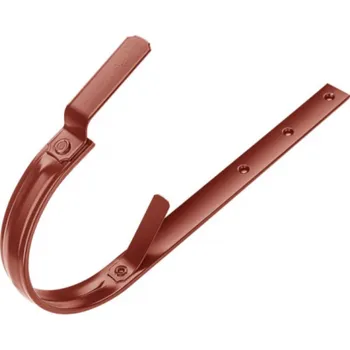 okap KJG hák 330 mm dlouhý 550 mm FeZn RAL 3009 ČERVENÁ