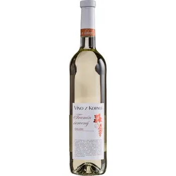 Víno Víno z Kobylí Tramín červený Gallery Barva vína je světle žlutá, se zlatavými odlesky. Vůně je široká, ovocná s tramínovými tóny. Chuť je plná, kořenitá, s dlouhou příjemnou dochutí. Doporučujeme podávat silně podchlazené jako aperitiv, dále k paštikám z