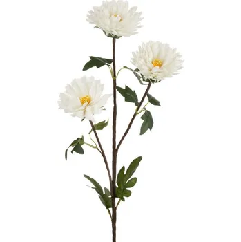 umělá květina Umělý květ FLORE 799 bílý (6 ks)
