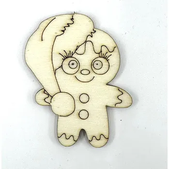 Stavební deska Výřez z překližky, PERNÍČEK, 4,5x6 cm, 1 kus