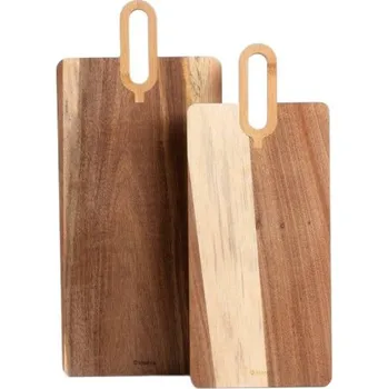 Kuchyňské prkénko Sada dvou prkének na krájení MOOKA obdélníkové 724244
