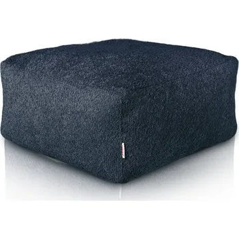 Taburet Podnožka Boucle granátová kostka