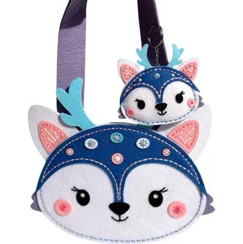 kreativní sada Sada pro ušití vlastní kabelky a klíčenky Jelen Apli Krapli 6+