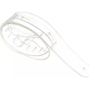 Kytarový popruh Řemen kytarový Richter Raw II See-Through Transparent