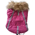 Nobby Obleček pro psy vesta Trixie s kožíškem malinová 30cm