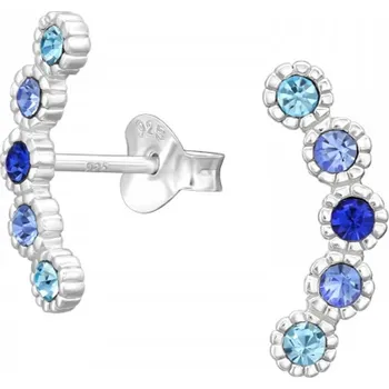 Náušnice Dámské stříbrné náušnice LEDINA Ag 925