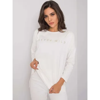 Dámské tričko Blouse-RV-BZ-7193.13P-ecru RUE PARIS šedá 3293219