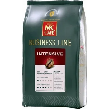 Káva MK Cafe Kávová zrna MK Cafe Business Line Intenzivní káva | 1 kg | Zrnitý