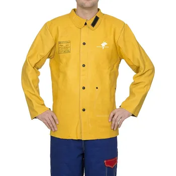 Dámské sako Sako pro svářeče z rubové hovězí kůže Golden Brown™ | 44-5530 XL