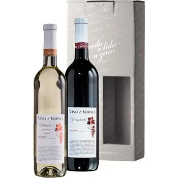Víno Víno z Kobylí Dárková sada vín Veltlínské červené rané Gallery + Zweigeltrebe Gallery Dárková sada vín Veltlínské červené rané Gallery + Zweigeltrebe Gallery